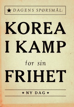 Just Lippe: Korea i kamp for sin frihet