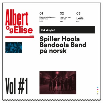 Albert og Elise: Spiller Hoola Bandoola Band på norsk Vol #1 (vinyl)