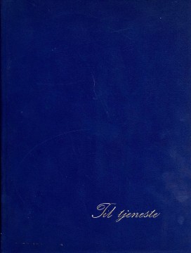 Alf Frotjold: Til tjeneste - Oslo Servitørforenings 75 års historie - 1891-1966