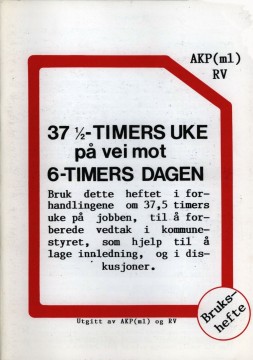 37 ½-timers uke på vei mot 6-timersdagen