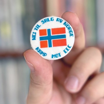 Original Kamp mot EEC-button (1972)